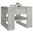 vidaXL betonszürke szerelt fa dohányzóasztal 55,5x55x45 cm