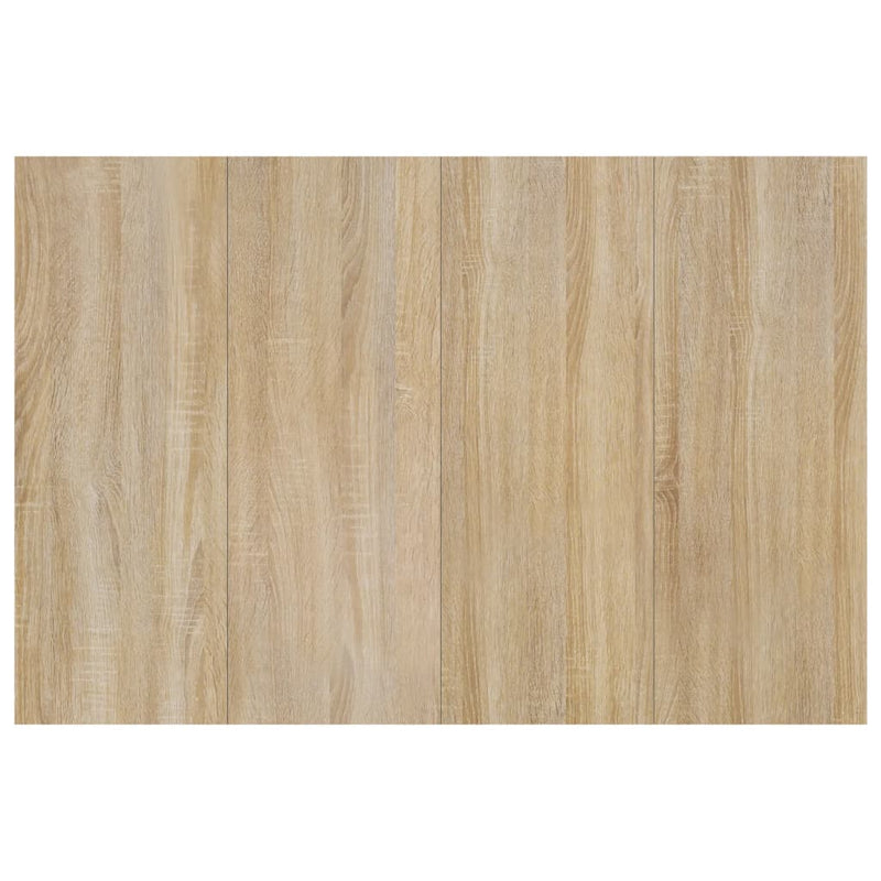 vidaXL sonoma tölgy szerelt fa ágyfejtámla 120x1,5x80 cm
