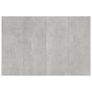 vidaXL betonszürke szerelt fa ágyfejtámla 120x1,5x80 cm