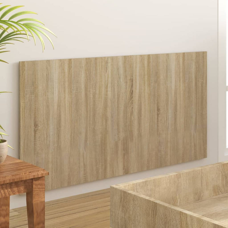 vidaXL sonoma tölgy szerelt fa ágyfejtámla 160 x 1,5 x 80 cm