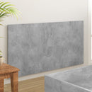 vidaXL betonszürke szerelt fa ágyfejtámla 160 x 1,5 x 80 cm