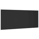 vidaXL fekete szerelt fa ágyfejtámla 200x1,5x80 cm