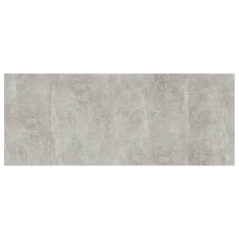 vidaXL betonszürke szerelt fa ágyfejtámla 200x1,5x80 cm