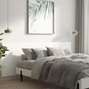 vidaXL fehér szerelt fa fali fejtámla 240 x 1,5 x 80 cm