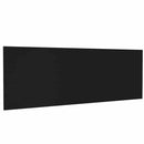 vidaXL fekete szerelt fa fali fejtámla 240 x 1,5 x 80 cm