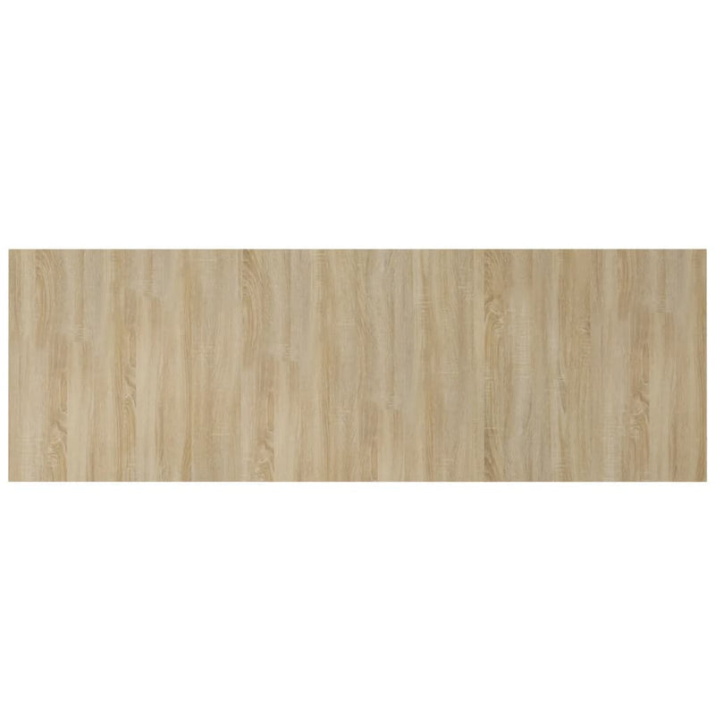 vidaXL sonoma tölgy színű szerelt fali fejtámla 240 x 1,5 x 80 cm