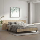 vidaXL sonoma tölgy színű szerelt fali fejtámla 240 x 1,5 x 80 cm