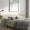 vidaXL betonszürke szerelt fali fejtámla 240 x 1,5 x 80 cm