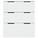 vidaXL fehér szerelt fa tálalóasztal 60 x 30 x 70 cm