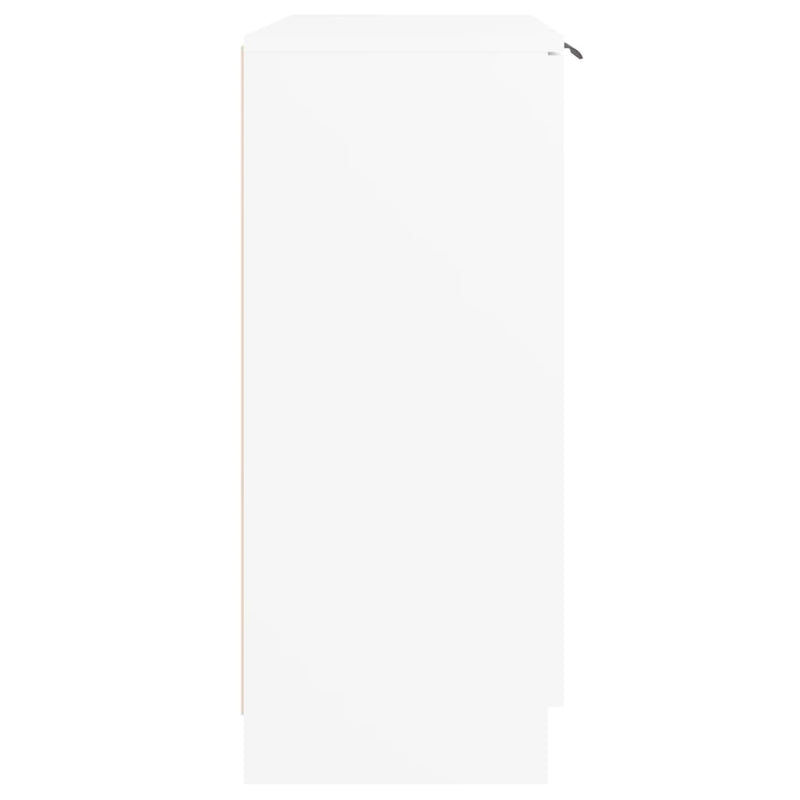 vidaXL fehér szerelt fa tálalóasztal 60 x 30 x 70 cm