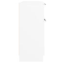 vidaXL fehér szerelt fa tálalóasztal 60 x 30 x 70 cm