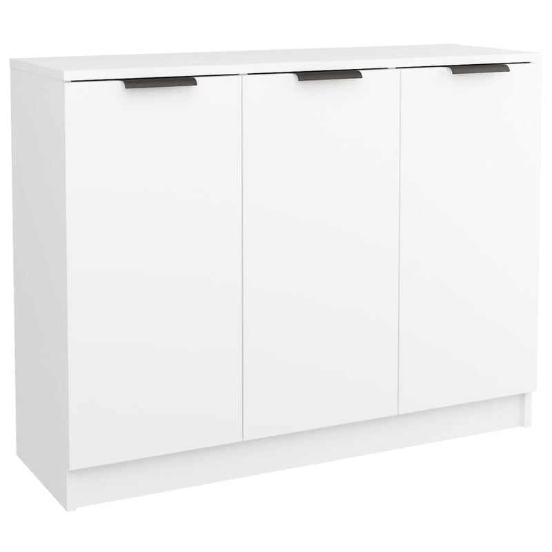 vidaXL fehér szerelt fa tálalóasztal 90,5 x 30 x 70 cm