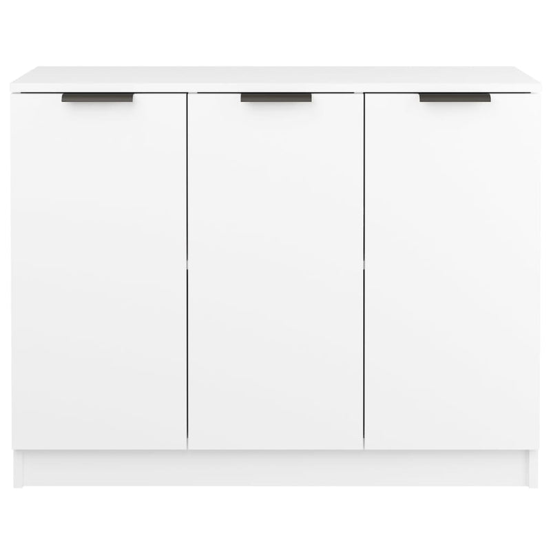 vidaXL fehér szerelt fa tálalóasztal 90,5 x 30 x 70 cm