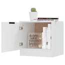 vidaXL 2 db fehér éjjeliszekrény 40 x 39 x 40 cm