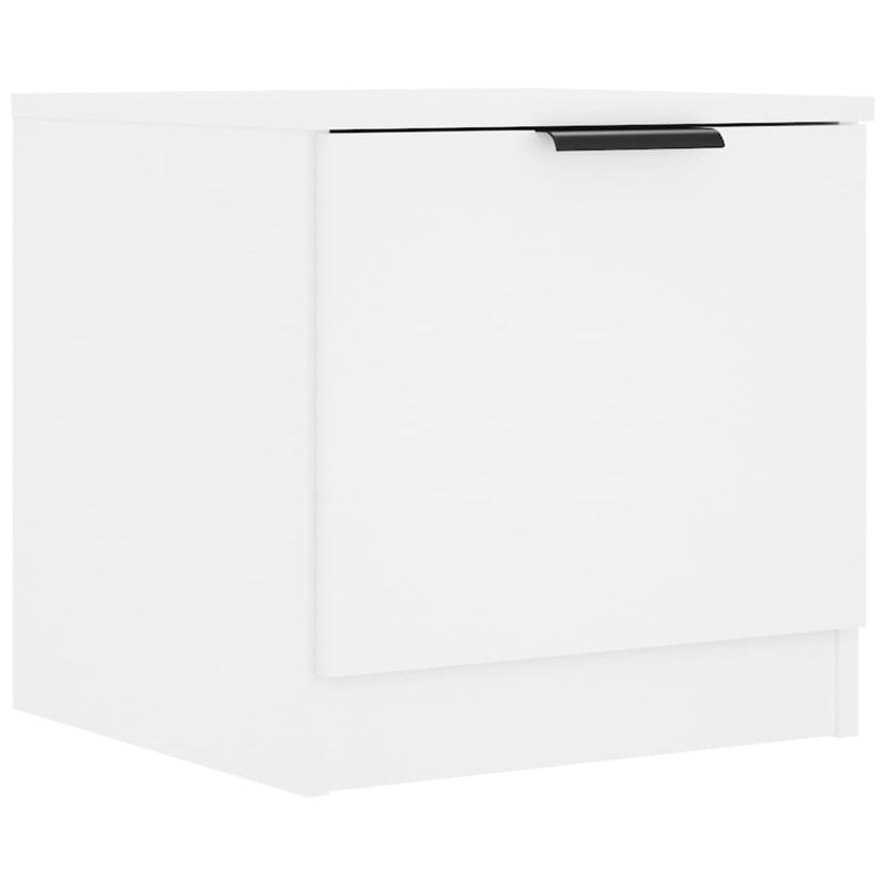 vidaXL 2 db fehér éjjeliszekrény 40 x 39 x 40 cm