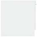 vidaXL 2 db fehér éjjeliszekrény 40 x 39 x 40 cm