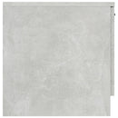 vidaXL 2 db betonszürke éjjeliszekrény 40 x 39 x 40 cm