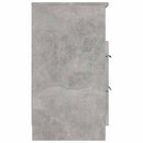 vidaXL betonszürke szerelt fa éjjeliszekrény