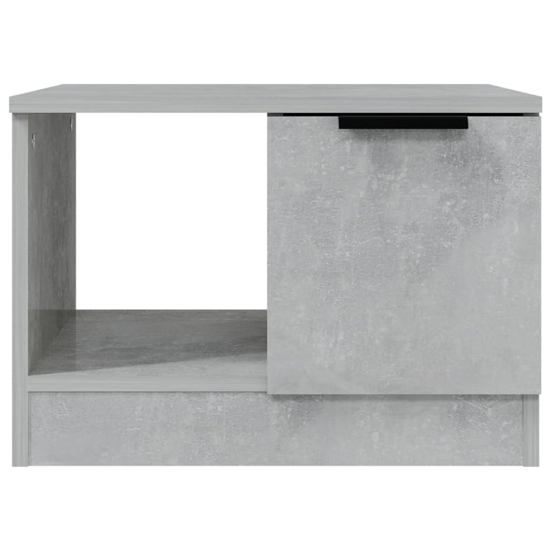 vidaXL betonszürke szerelt fa dohányzóasztal 50 x 50 x 36 cm
