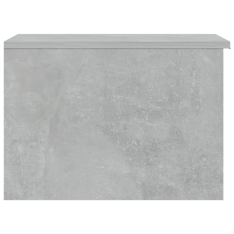 vidaXL betonszürke szerelt fa dohányzóasztal 50 x 50 x 36 cm