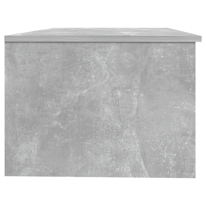 vidaXL betonszürke szerelt fa dohányzóasztal 102 x 50 x 36 cm