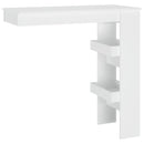 vidaXL fehér fatermék fali bárasztal 102 x 45 x 103,5 cm