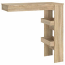 vidaXL sonoma tölgy színű fatermék fali bárasztal 102 x 45 x 103,5 cm