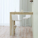 vidaXL sonoma tölgy színű fatermék fali bárasztal 102 x 45 x 103,5 cm
