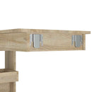 vidaXL sonoma tölgy színű fatermék fali bárasztal 102 x 45 x 103,5 cm
