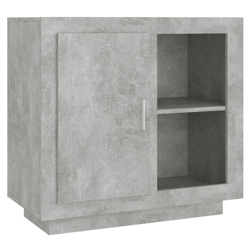 vidaXL betonszürke színű tálalószekrény 80 x 40 x 75 cm