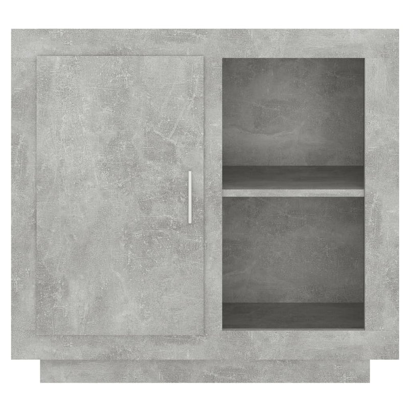 vidaXL betonszürke színű tálalószekrény 80 x 40 x 75 cm