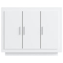 vidaXL fehér szerelt fa tálalóasztal 92 x 35 x 75 cm