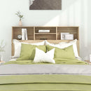 vidaXL Sonoma tölgyfa fejtámlás szekrény 140x19x103,5 cm