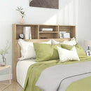 vidaXL Sonoma tölgyfa fejtámlás szekrény 140x19x103,5 cm