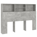 vidaXL betonszürke áthidaló szekrény 140 x 19 x 103,5 cm