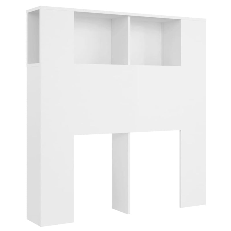 vidaXL fehér fejtámlás szekrény 100 x 18,5 x 102,5 cm