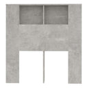 vidaXL betonszürke áthidaló szekrény 100 x 18,5 x 102,5 cm