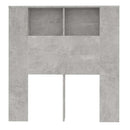 vidaXL betonszürke áthidaló szekrény 100 x 18,5 x 102,5 cm