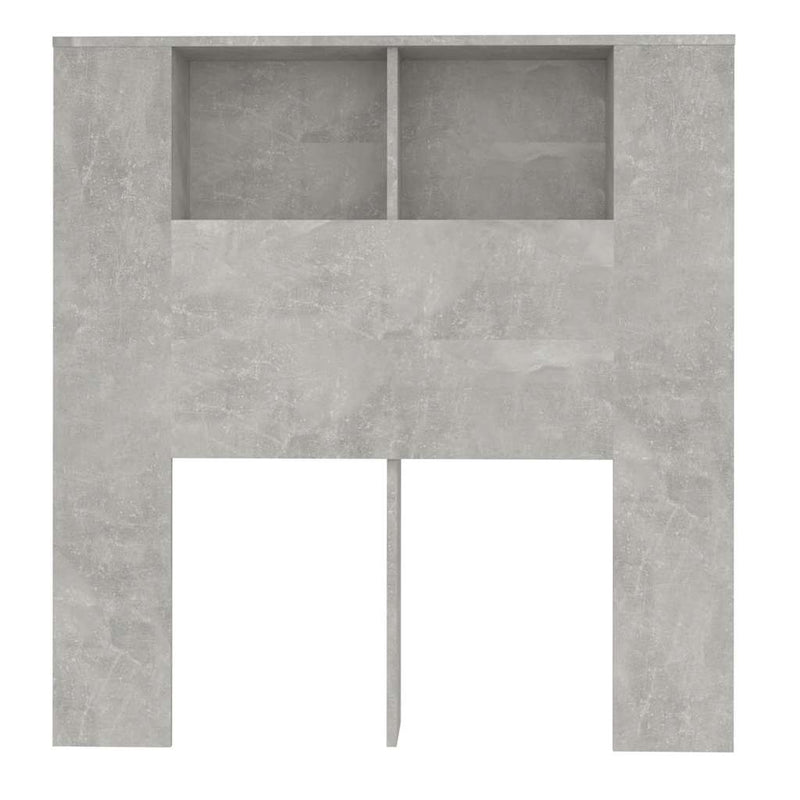 vidaXL betonszürke áthidaló szekrény 100 x 18,5 x 102,5 cm