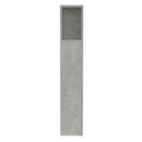 vidaXL betonszürke áthidaló szekrény 100 x 18,5 x 102,5 cm