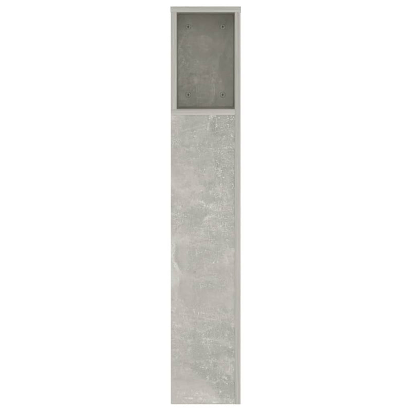 vidaXL betonszürke áthidaló szekrény 140 x 18,5 x 104,5 cm