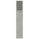 vidaXL betonszürke áthidaló szekrény 200x18,5x104,5 cm