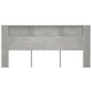 vidaXL betonszürke áthidaló szekrény 220x18,5x104,5 cm