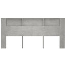 vidaXL betonszürke áthidaló szekrény 220x18,5x104,5 cm
