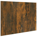vidaXL füstös tölgy színű szerelt fa ágyfejtámla 120 x 1,5 x 80 cm
