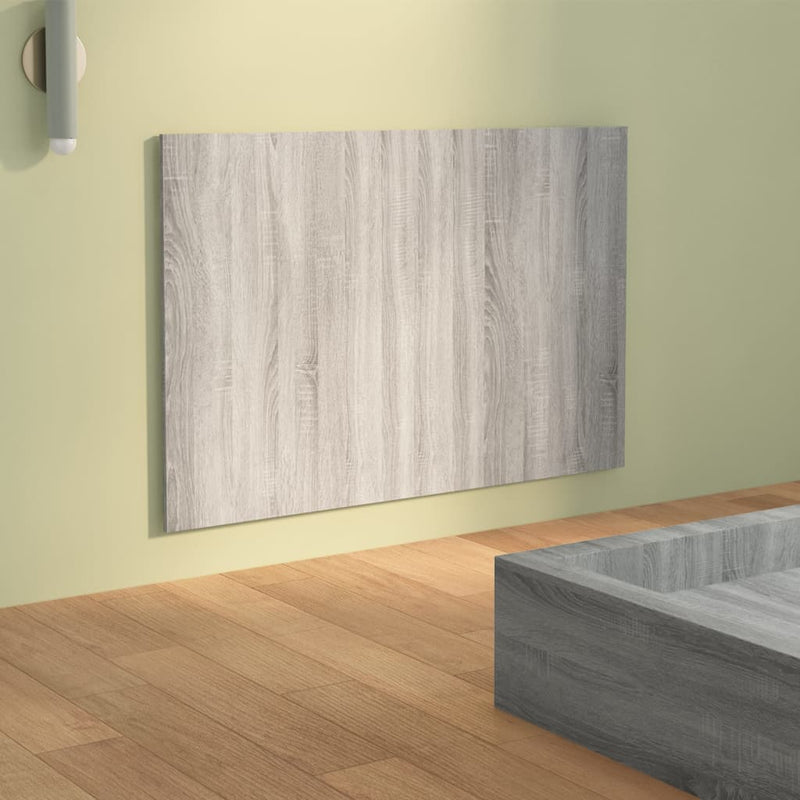 vidaXL szürke sonoma színű szerelt fa ágyfejtámla 120x1,5x80 cm