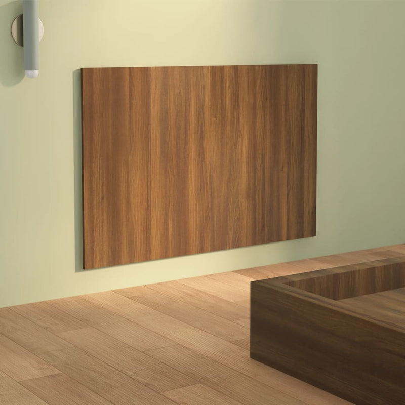 vidaXL barna tölgy színű szerelt fa ágyfejtámla 120 x 1,5 x 80 cm