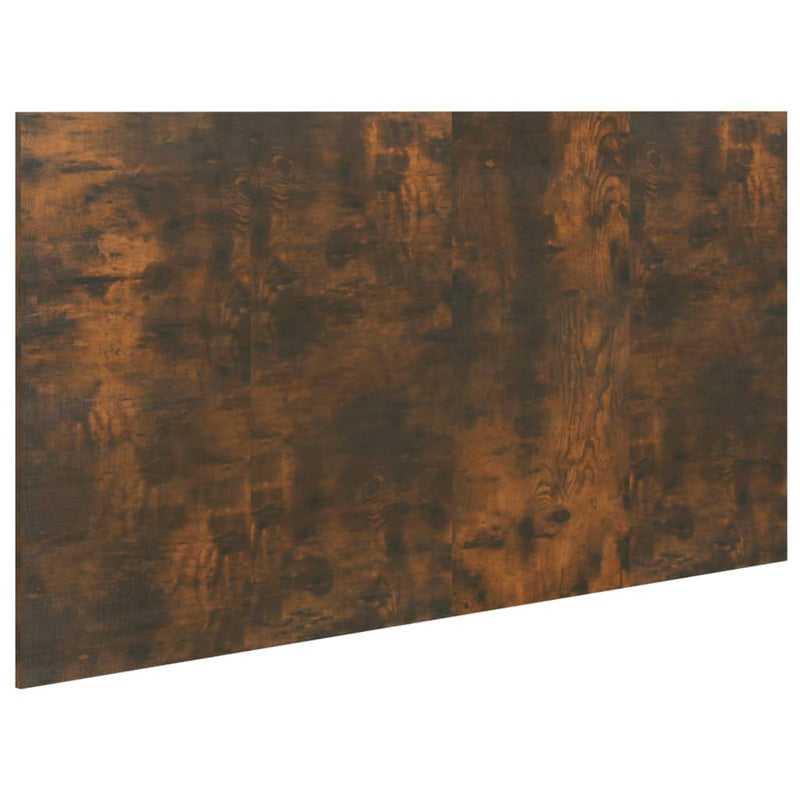vidaXL füstös tölgy színű szerelt fa ágyfejtámla 160x1,5x80 cm