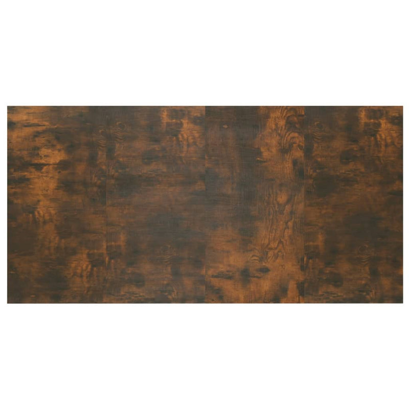 vidaXL füstös tölgy színű szerelt fa ágyfejtámla 160x1,5x80 cm