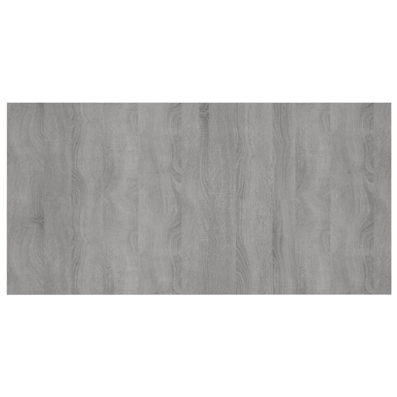 vidaXL szürke sonoma színű szerelt fa ágyfejtámla 160 x 1,5 x 80 cm